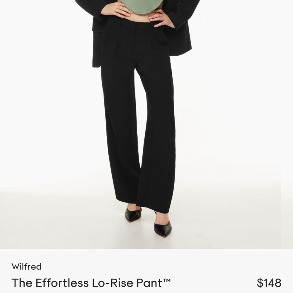 NEW effortless low rise pants